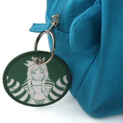 Wholesale Custom High Quality Sublimation Printed Key chains Tags