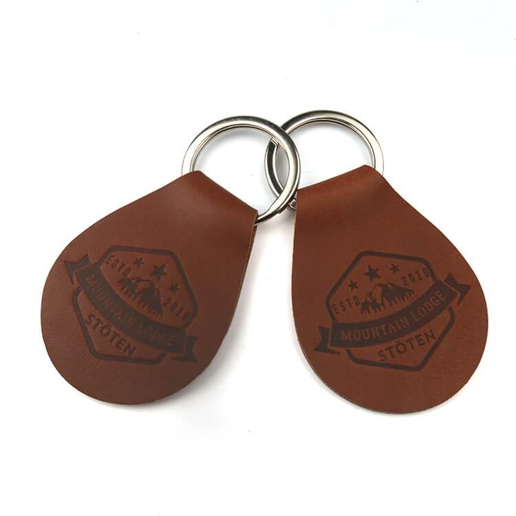 Real Leather Keychains