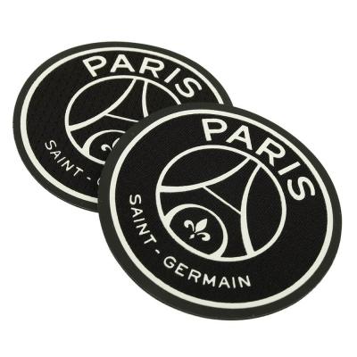Custom Embossed Silicone 3D Rubber Patches Badges for Clothing