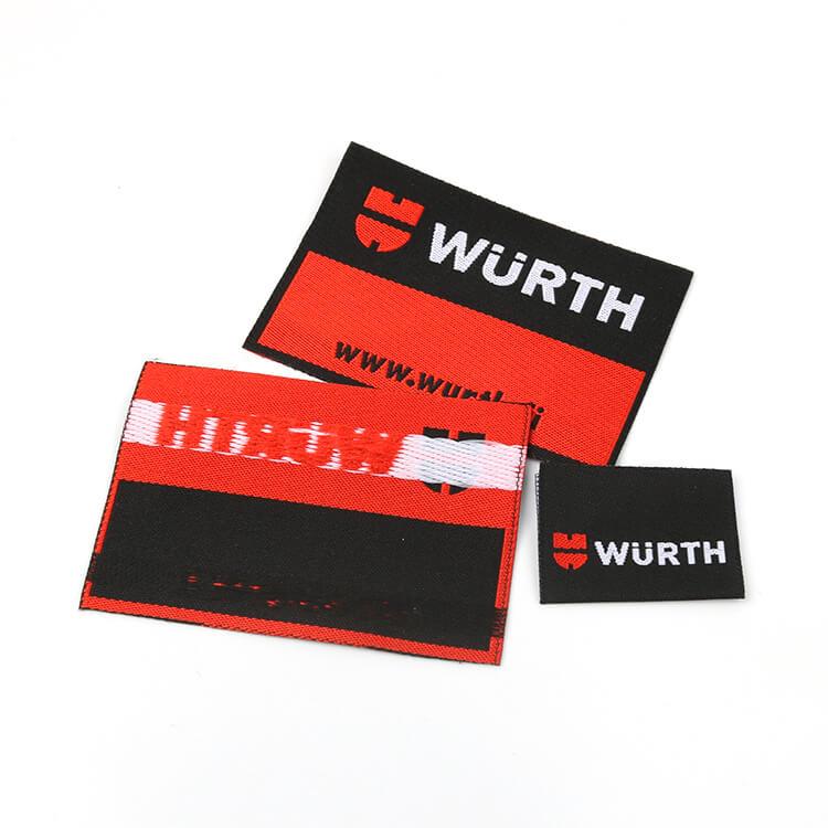 Environmentally friendly woven labels