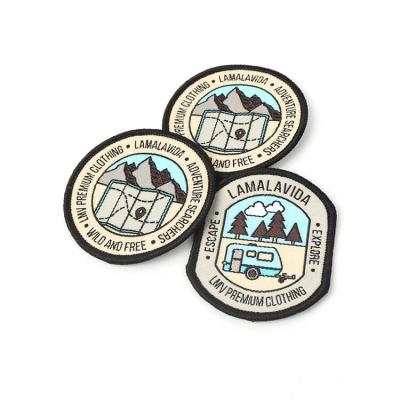 Iron on Glue Woven Patches