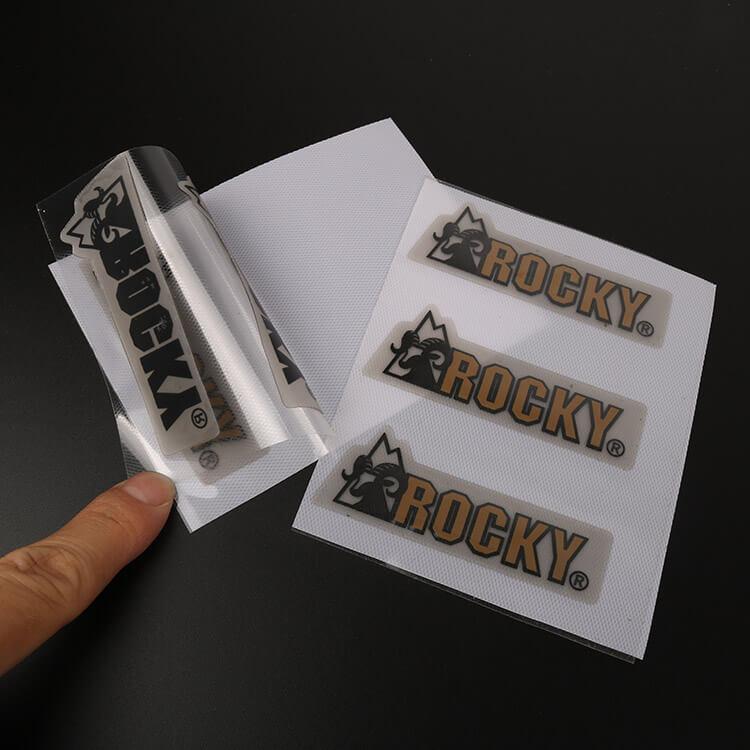 3D Silicon Heat Transfer Labels
