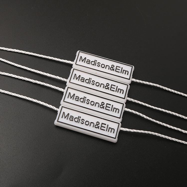 Plastic Security String Seal Tags for Clothing