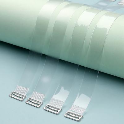 Custom Printed Non-slip Webbing Elastic TPU Shoulder Straps Bra Tapes
