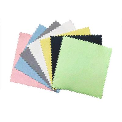 2022 Printing Logo Customized Colorful Microfiber Screen Cleaning Cloth Suede Eye Glasses Lens Cleaners