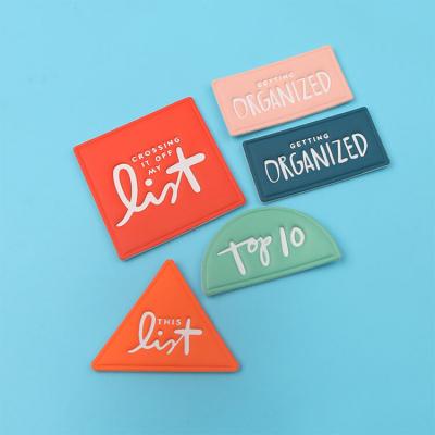 Self-adhesive Backing Custom Printed Brand Name Logo Various Shape Artificial PU Leather Patches Labels for Denim Jeans