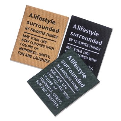 Custom Woven Clothing Care Labels