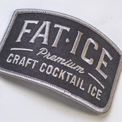 custom embroidered appliques iron on patches