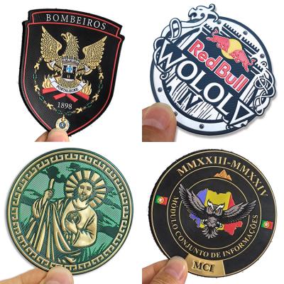Custom Design Iron on Embossed Luxury TPU Patches Soft High Density 3D Logo for Soccer Clothes