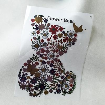 Winslabel Temperature Variation Heat Transfer DTF Custom Brand Logo Designs for T Shirts Temperature Change Heat Transfer Labels