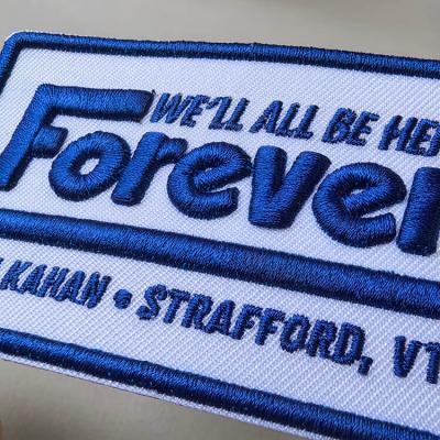 3D Foam Embroidery Iron on Patches
