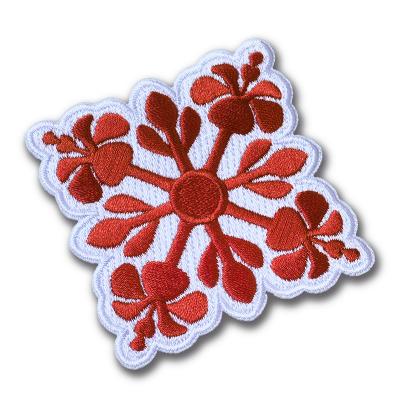 Custom Embroidered Logo Heat Transfer Ion on Patches