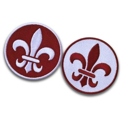 Winslabel Cut Custom Embroidered Heat Transfer Badges Personal Designer Logo Iron on 3D Embroidery Patches for Child Clothes