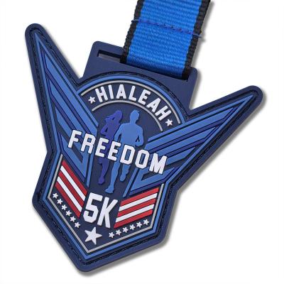 3D Rubber PVC Patches Custom Logo